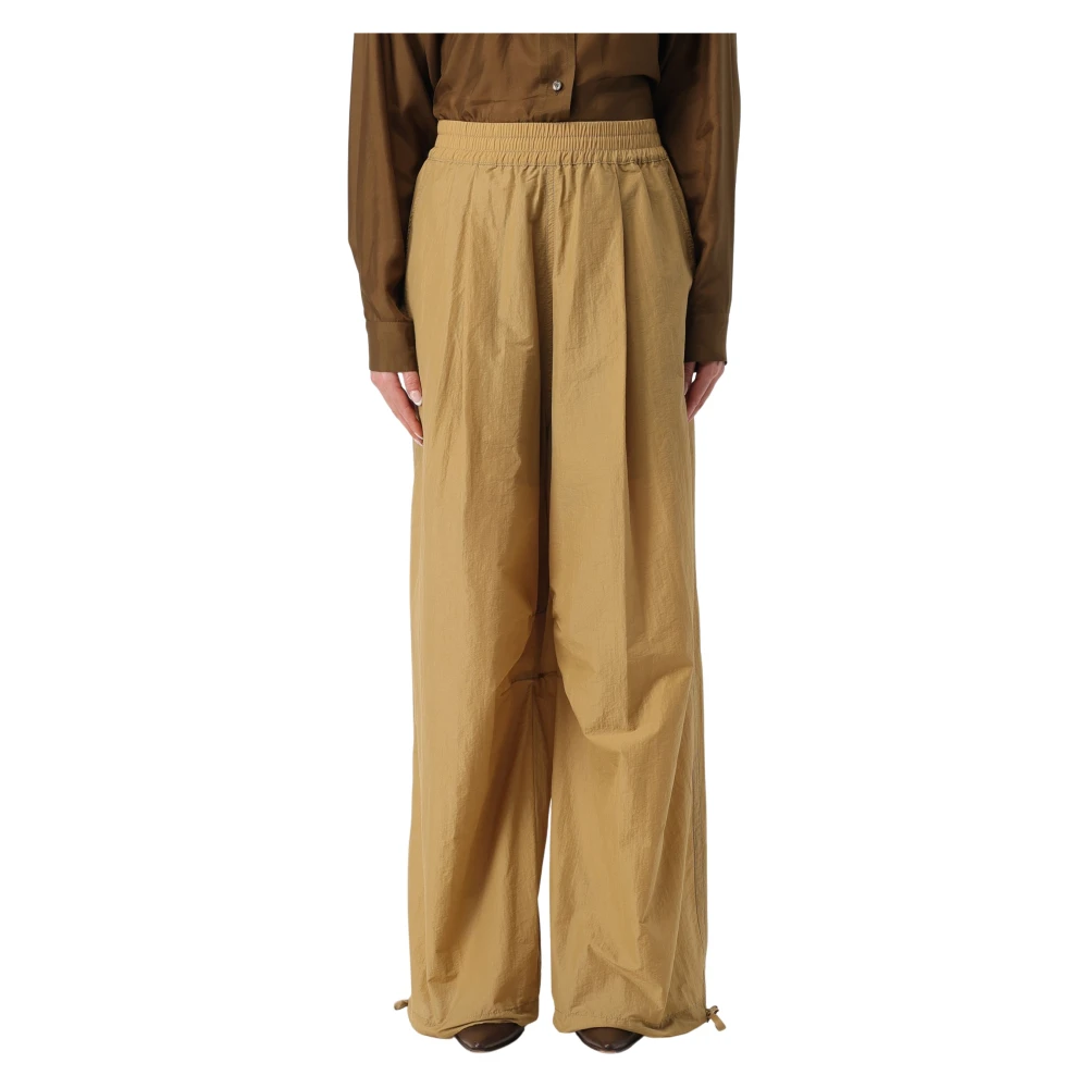 Philosophy Di Lorenzo Serafini Women's Beige Wide Trousers