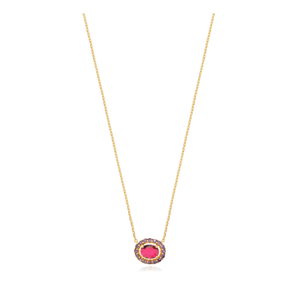 Kate Spade Cubic zirconia ketting Yellow Dames