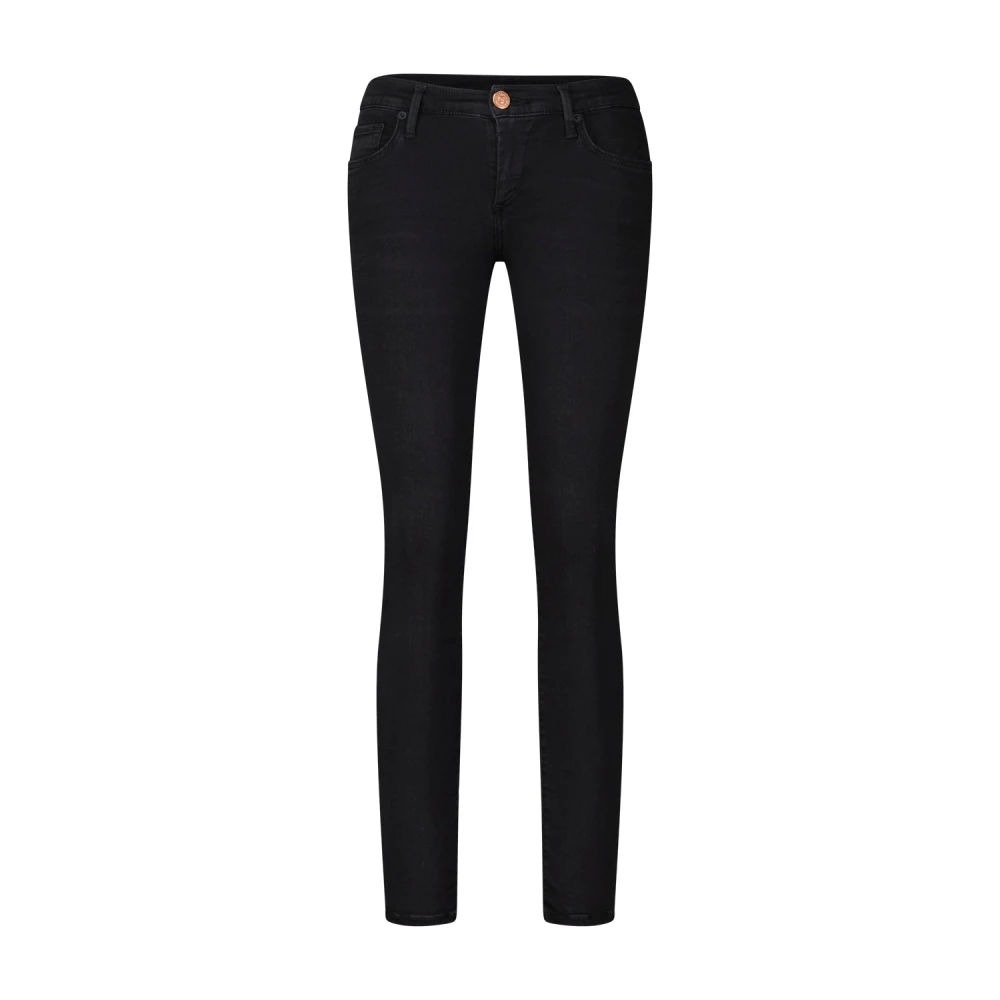 True Religion Slim Fit Jeans met Klassieke Stijl Black Dames