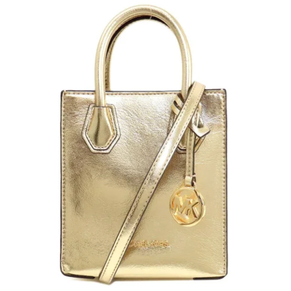 Michael Kors Pre-owned Plastic handbags Yellow Dames