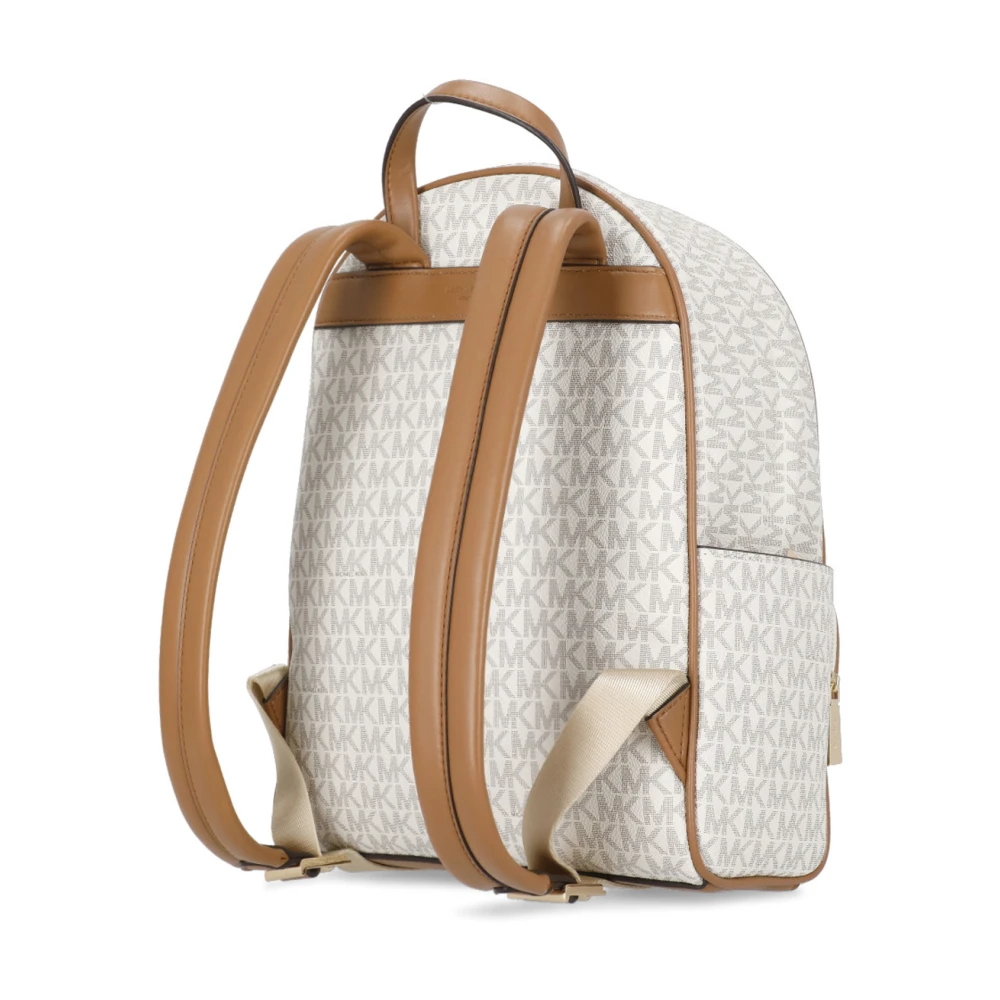 Michael Kors Ivoor Rugzak met Voorvak Beige Dames