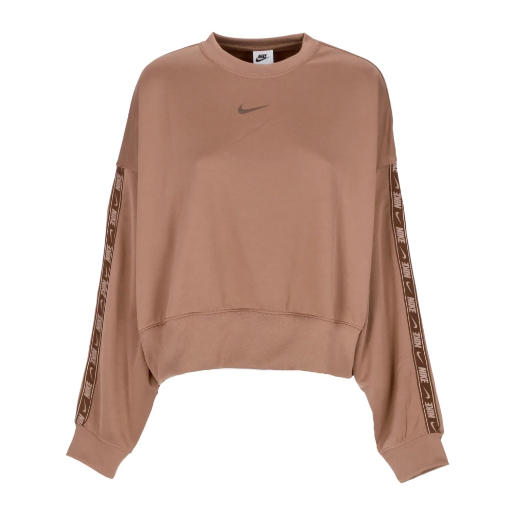 Nike Oversize Crewneck Sweatshirt Archaeo Brown Dames