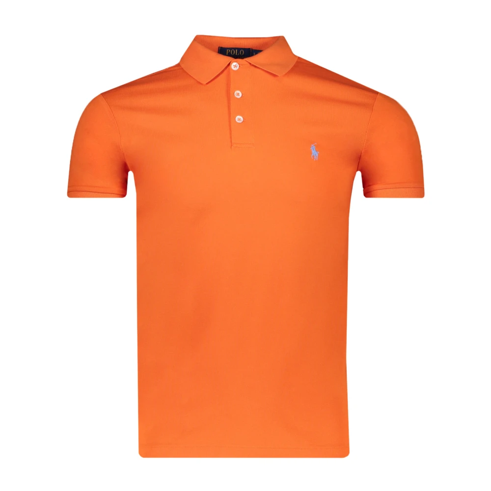 Polo Ralph Lauren Oranje Polo Shirt Ss23 Collectie Orange Heren