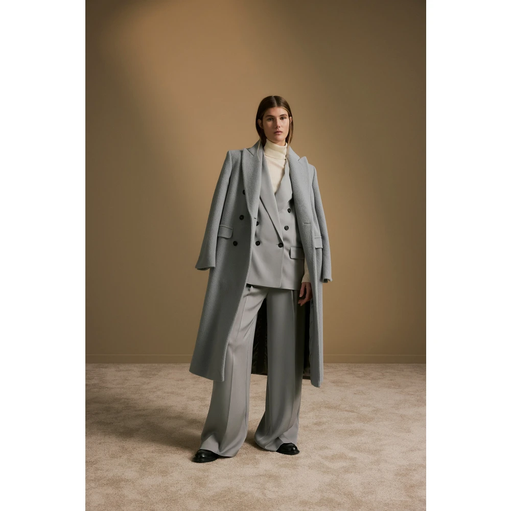 Windsor Grijze Melange Coltrui White Dames