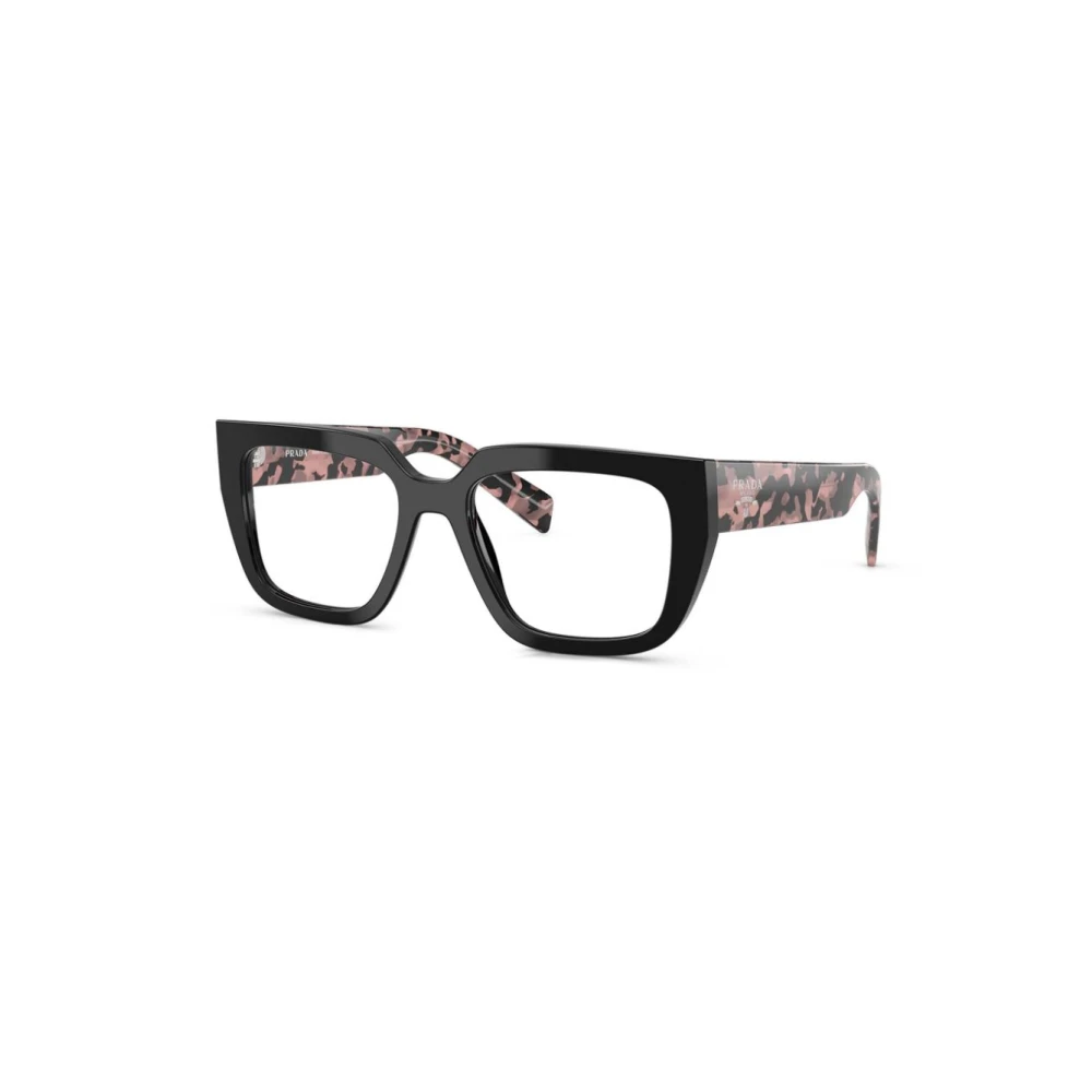 Prada Women's Black Glasses, 52 Mm, Pr A03v Optical Frame
