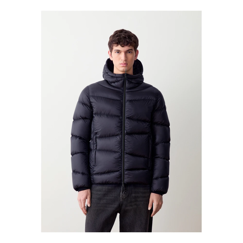 Colmar Blauwe winterjas met ritssluiting Blue Heren