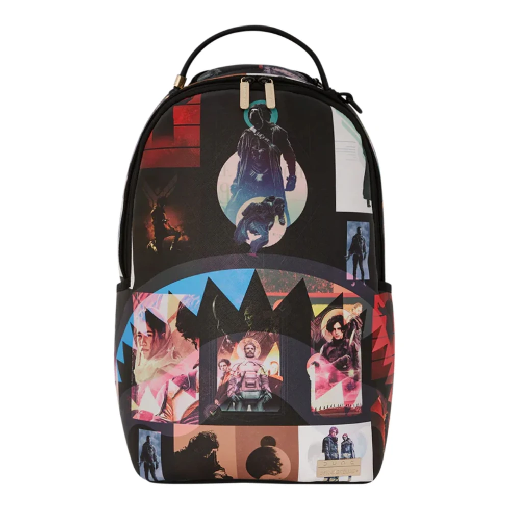 Sprayground Dune Collage Rugzak Zwart Multicolor Unisex