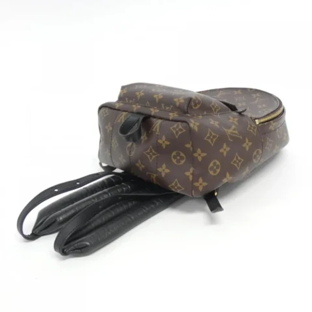 Louis Vuitton Vintage Pre-owned Canvas backpacks Brown Dames