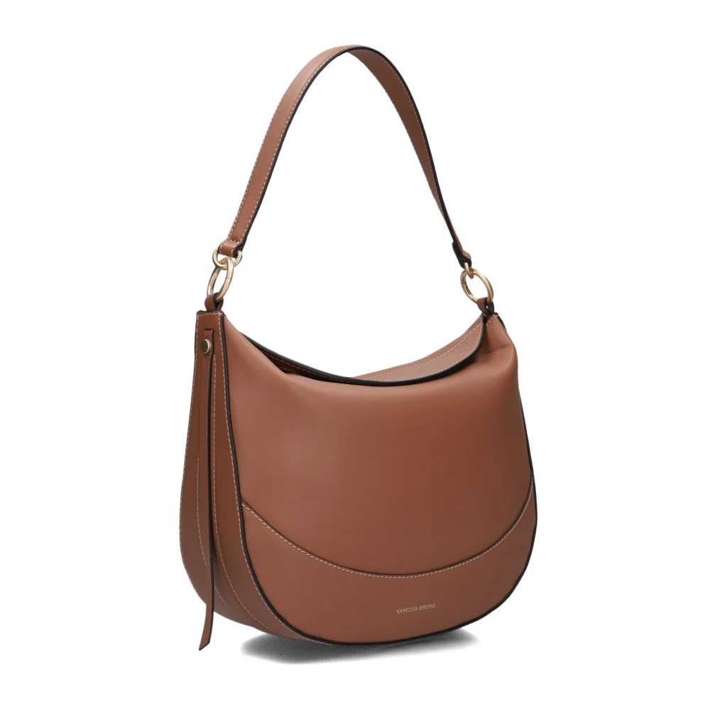 Vanessa Bruno Elegante Dagelijkse Schoudertas Brown Dames