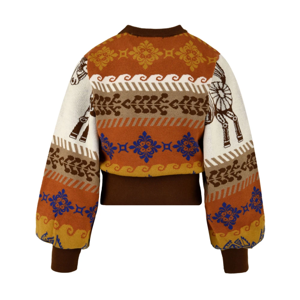 Akep MultiColour Truien voor Vrouwen Multicolor Dames