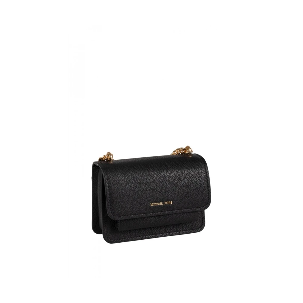Michael Kors Dameshandtas Modieus Ontwerp Black Dames