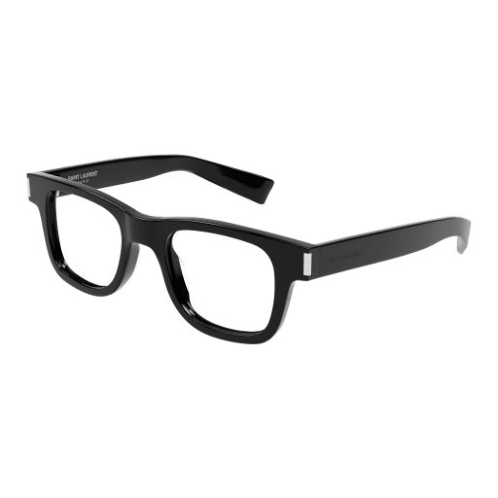 Saint Laurent Klassieke Zwarte Zonnebril Black Unisex