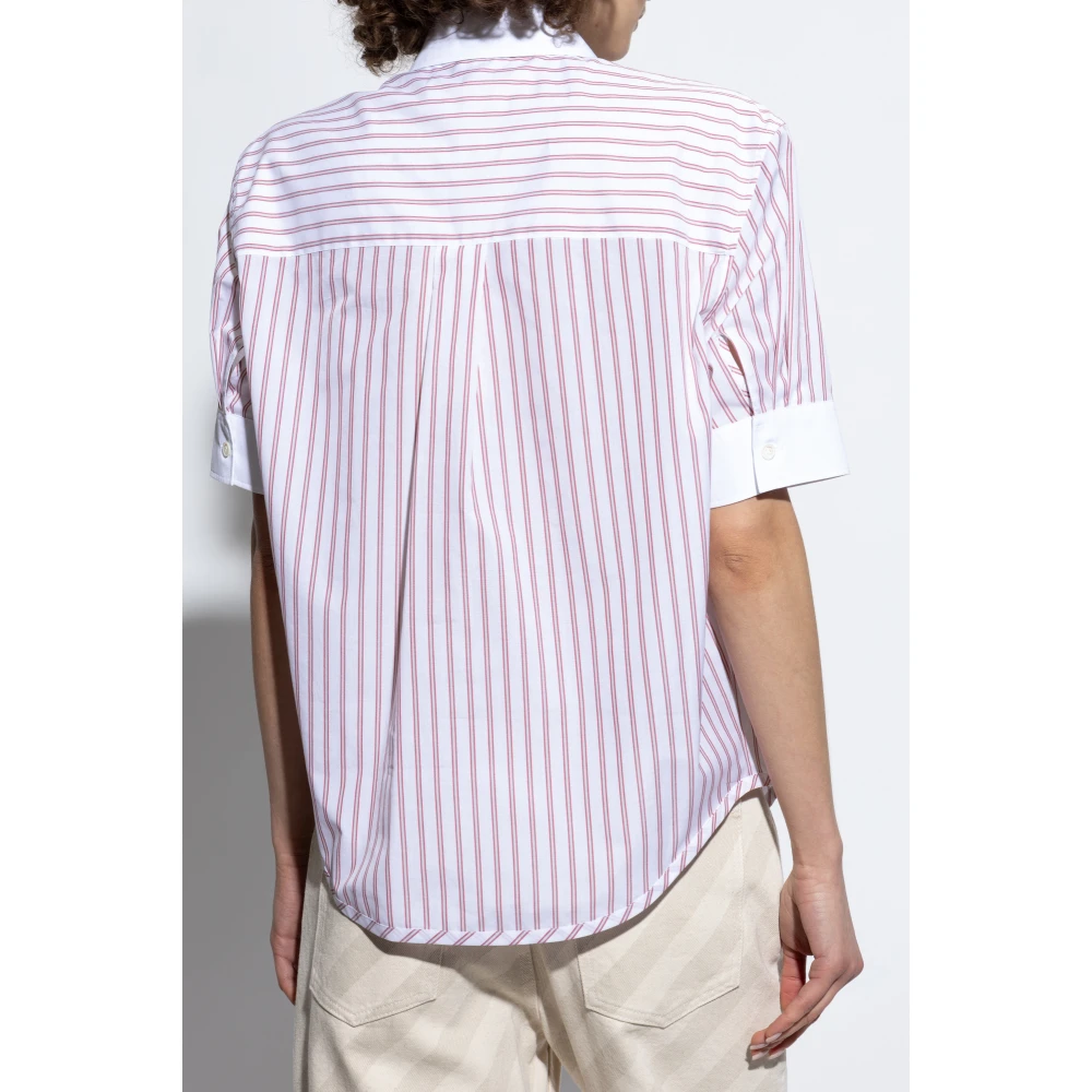 Marni Gestreept shirt Pink Dames