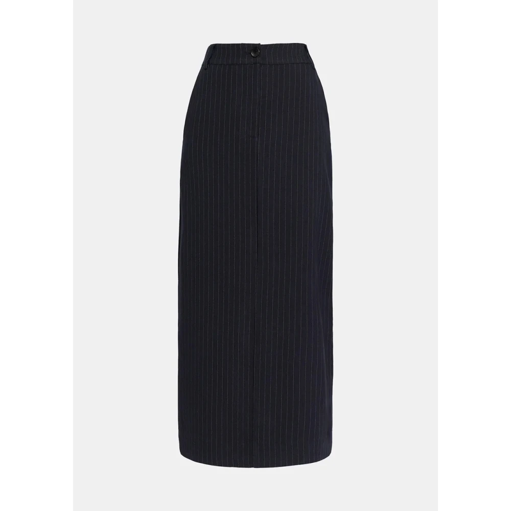 Essentiel Antwerp Midi Lengte Glossary1 Rok Black Dames