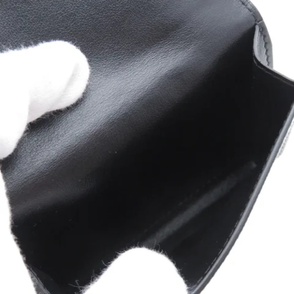 Burberry Vintage Pre-owned Leather wallets Black Dames