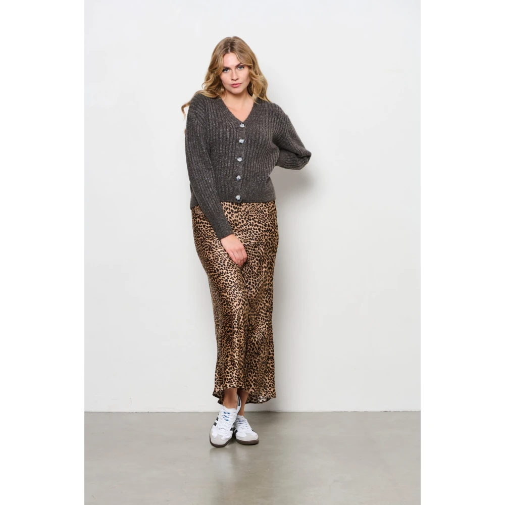 &Co Woman Zachte gebreide cardigan Gray Dames