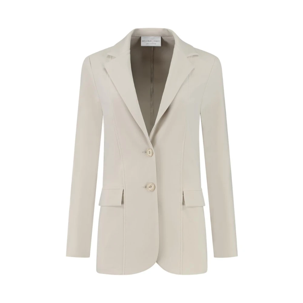 Helena Hart Stretch Blazer Comfort Kit White Dames