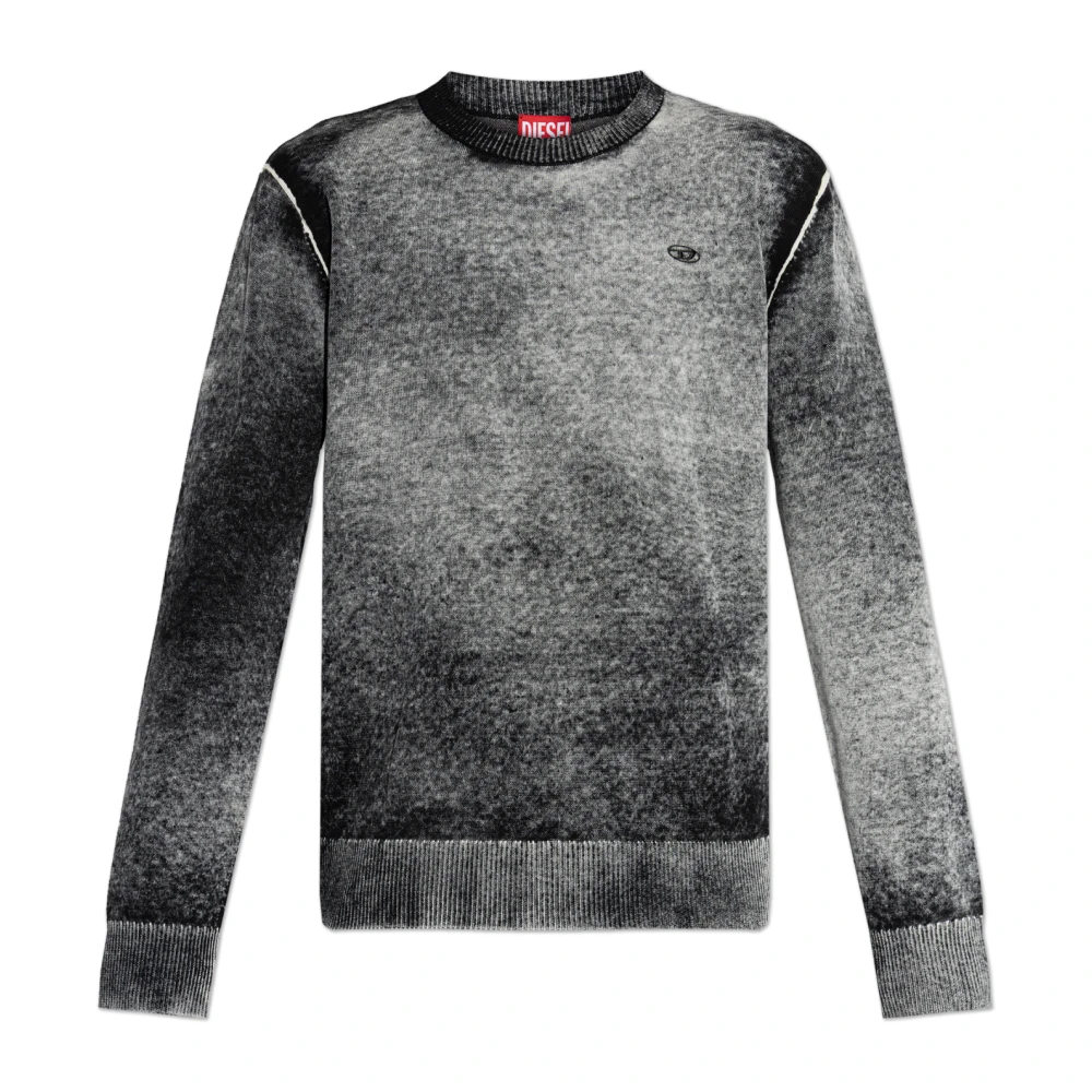 Diesel Uomo Grigio Maglie, M, New,