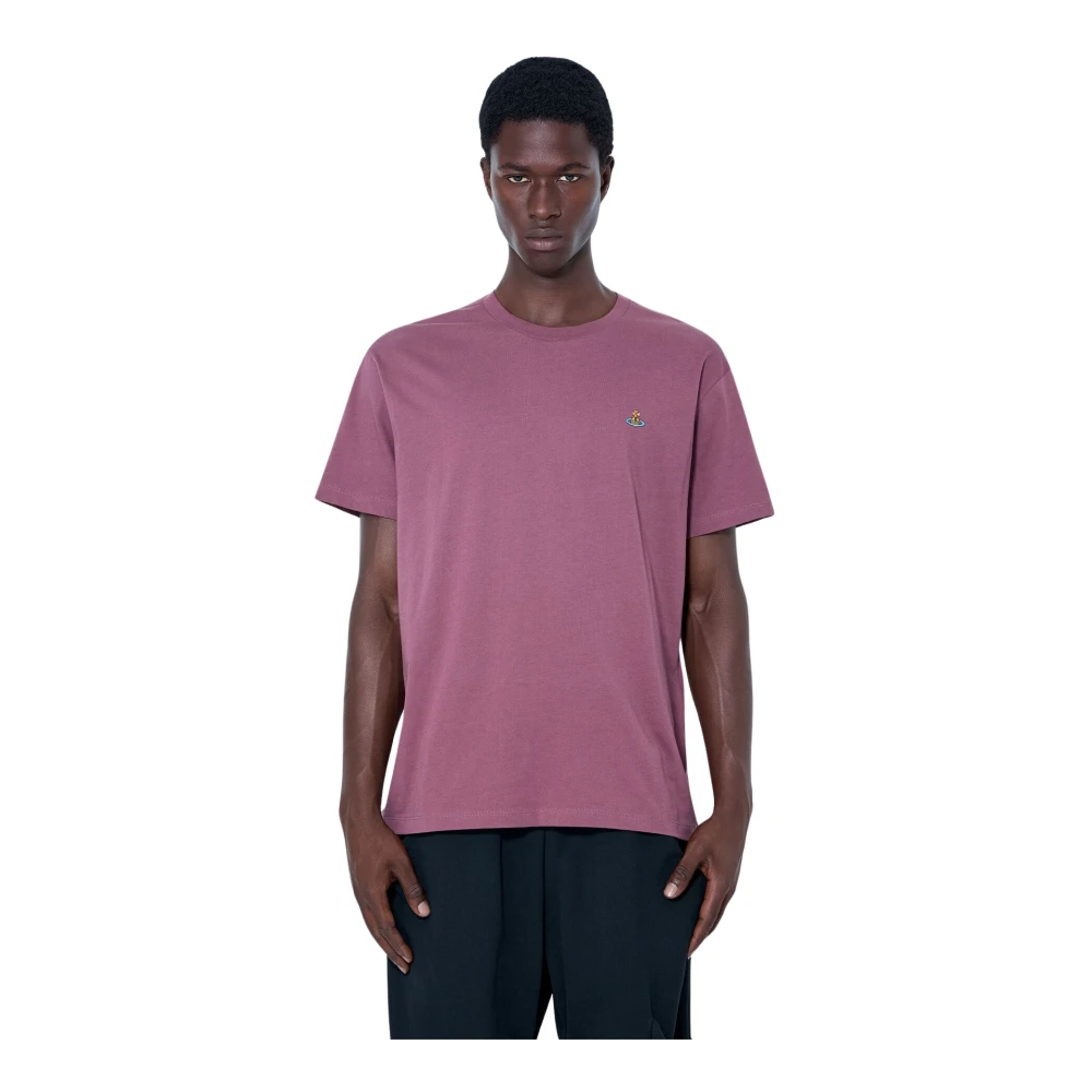 Vivienne Westwood Classic T-Shirt Orb - Male - T-Shirts - Purple - M - Tops