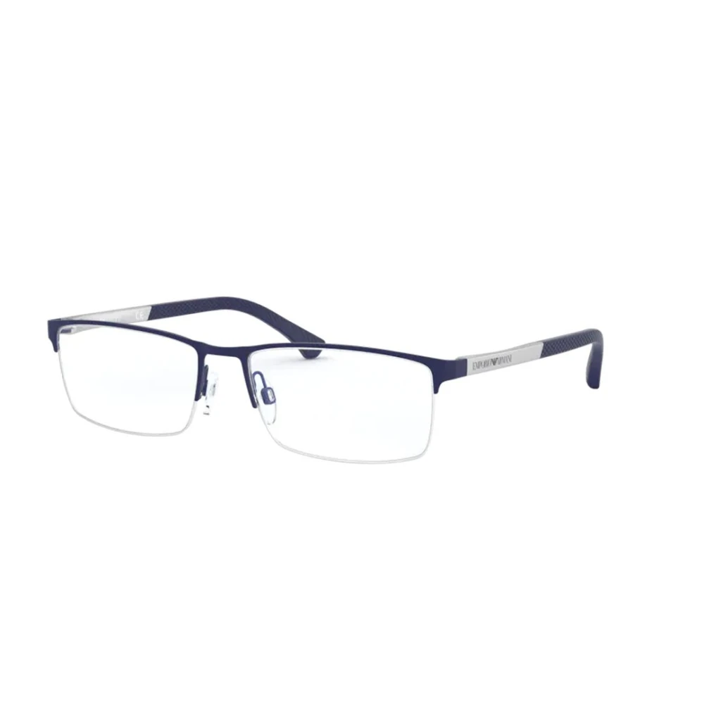 Emporio Armani , Glasses, Unisex, Blue, 53 Mm, Ea1041 Optical Frame