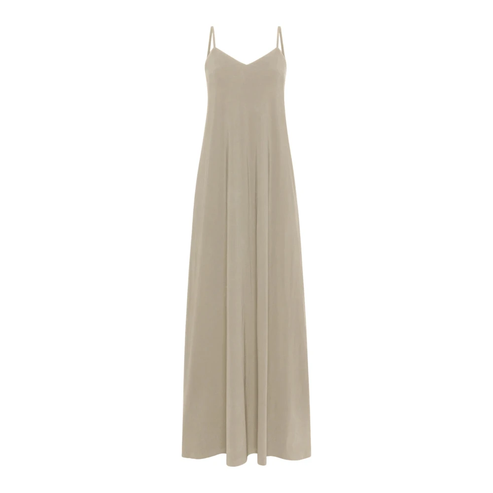 Rrd Women's Gray Surflex Light Long Dress - Maxi Dresses - Xs - Dresses