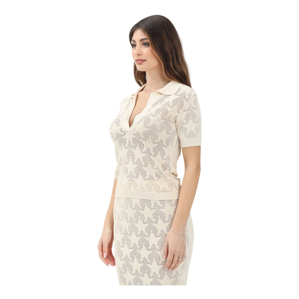 Akep - Tops > Polo Shirts - Beige - Akep - Modalova