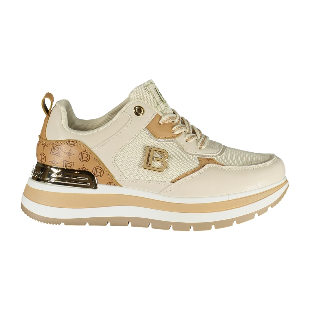 Laura Biagiotti Women's Beige Sports Shoe - Sneakers - 4 Uk - Shoes