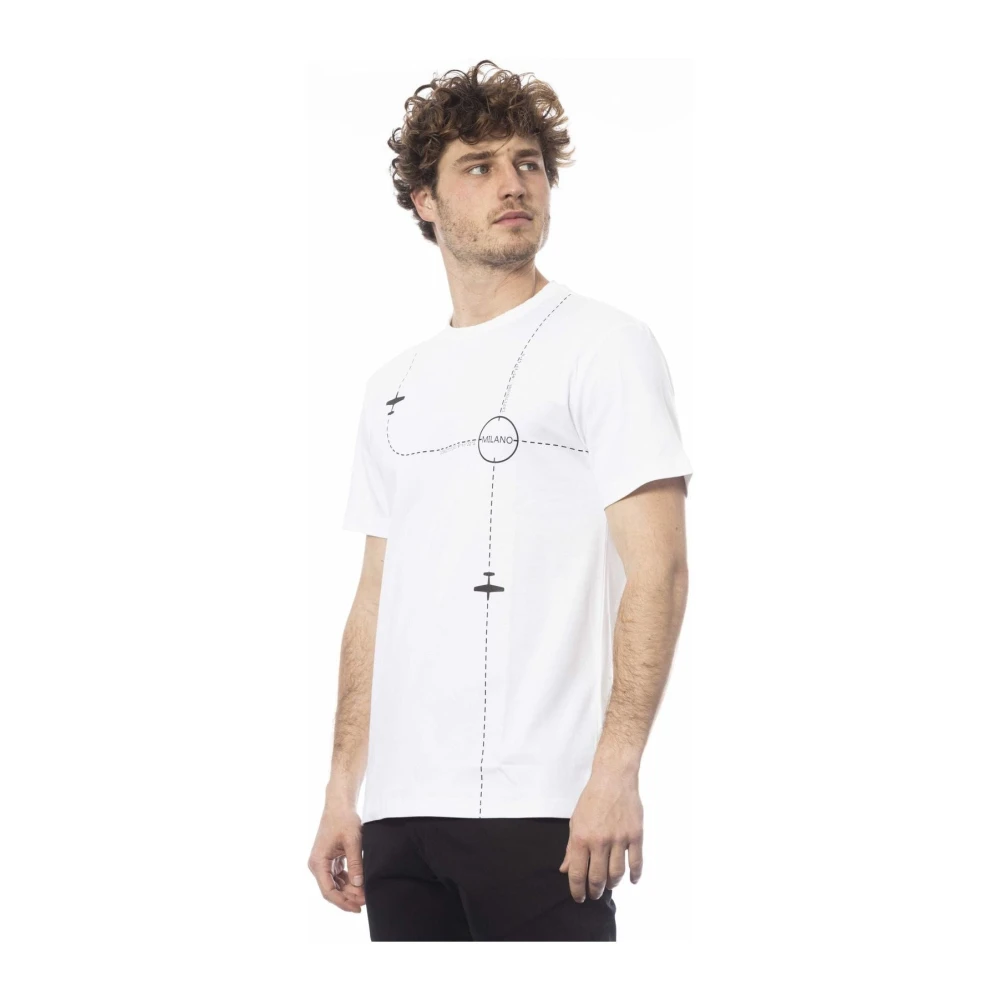 Trussardi Tijdloze Elegantie T-Shirt White Heren