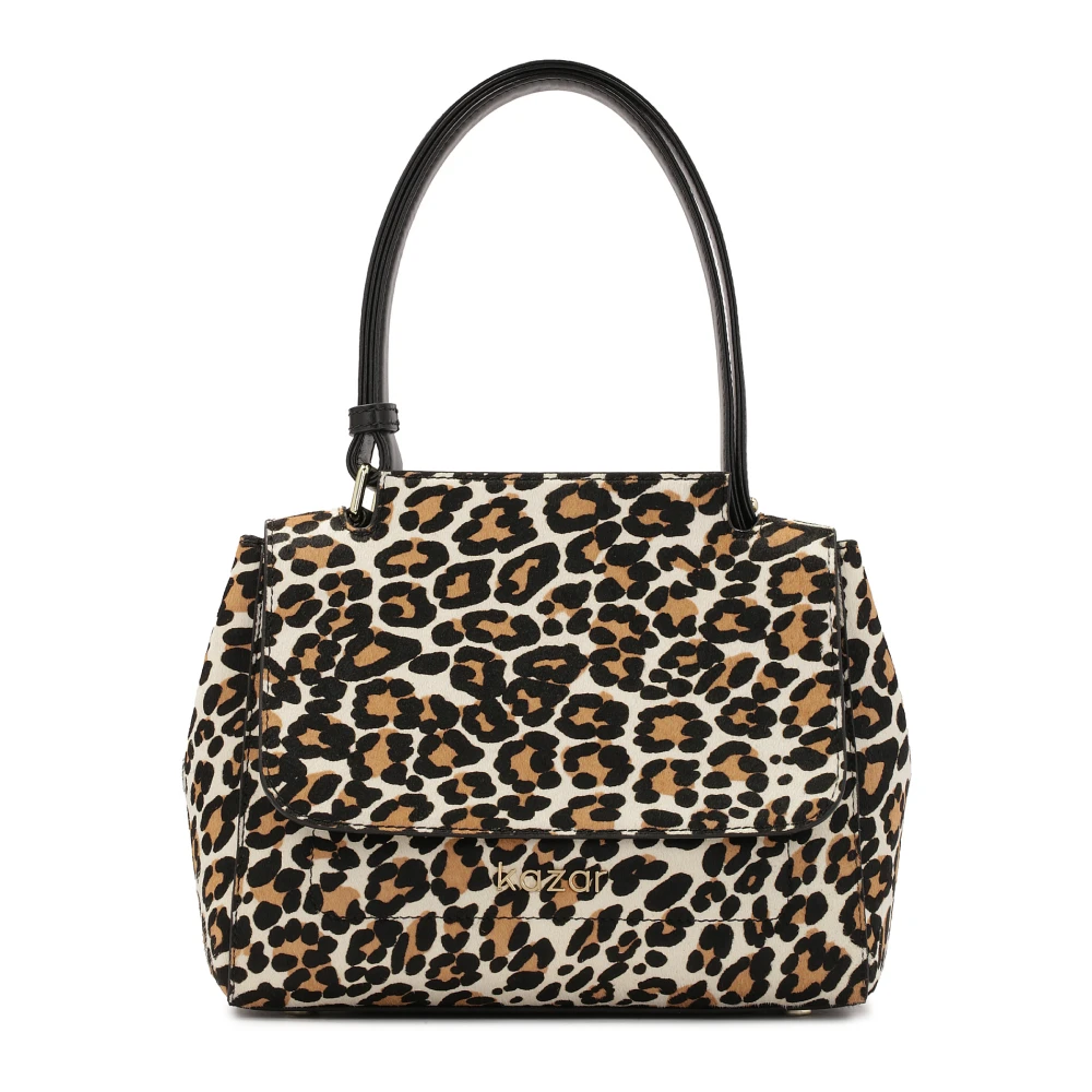 Kazar Handtas met natuurlijk haar in luipaardpatroon Multicolor Dames