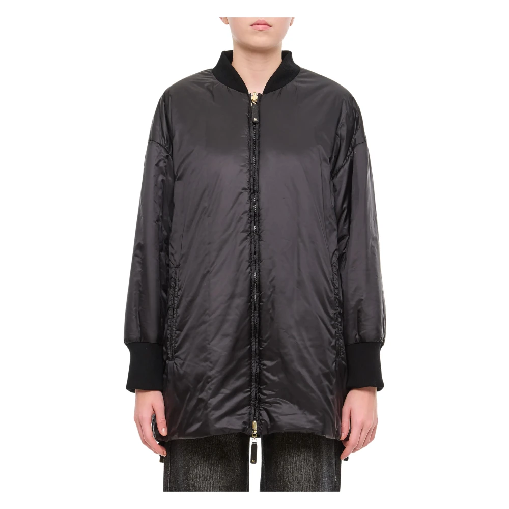 Max Mara Nero Greenbo Stijlvolle Modedress Black Dames