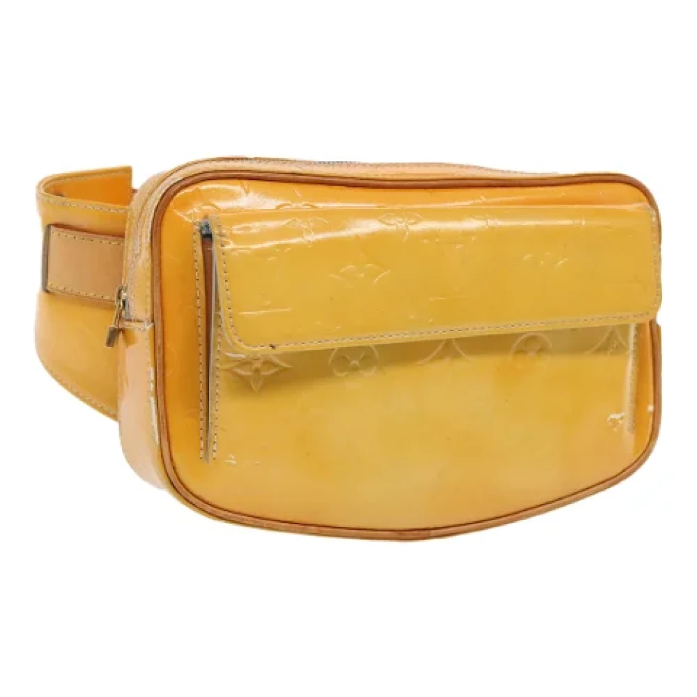 Louis Vuitton Vintage Pre-owned Leather crossbody-bags Yellow Dames