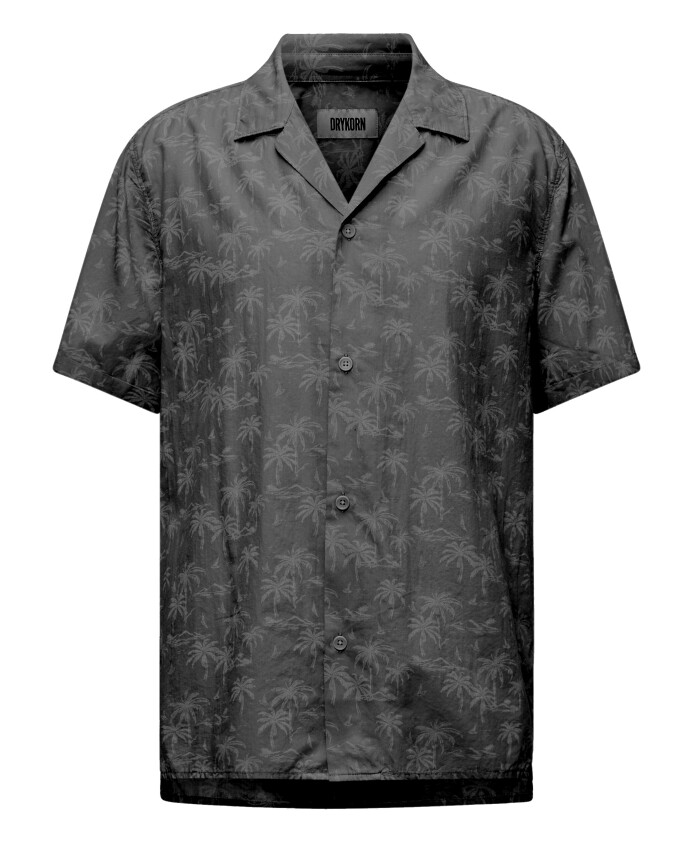 chemise-a-manches-courtes-motif-palmier