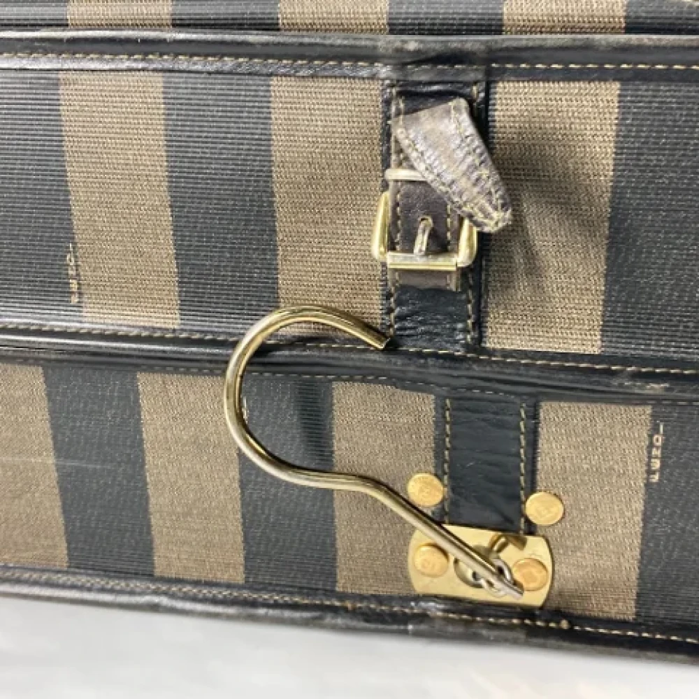 Fendi Vintage Pre-owned Fabric fendi-bags Brown Dames