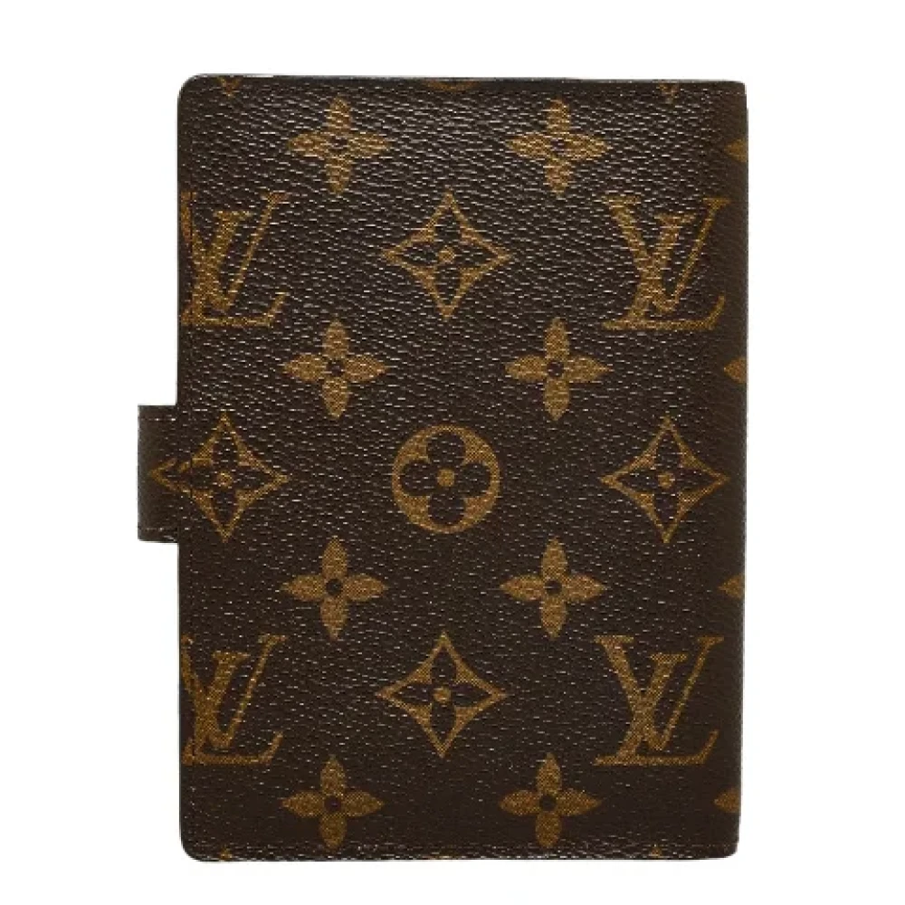 Louis Vuitton Vintage Pre-owned Canvas home-office Brown Dames