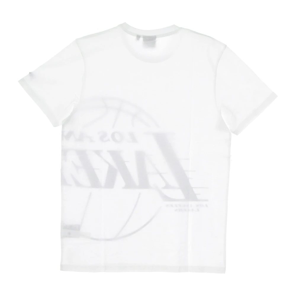 new era NBA Logo Tee Los Angeles Lakers White Heren