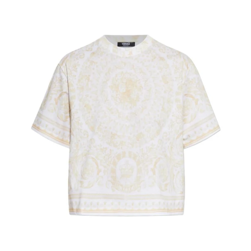 Versace Multicolor T-Shirt - Female - T-Shirts - M - Tops