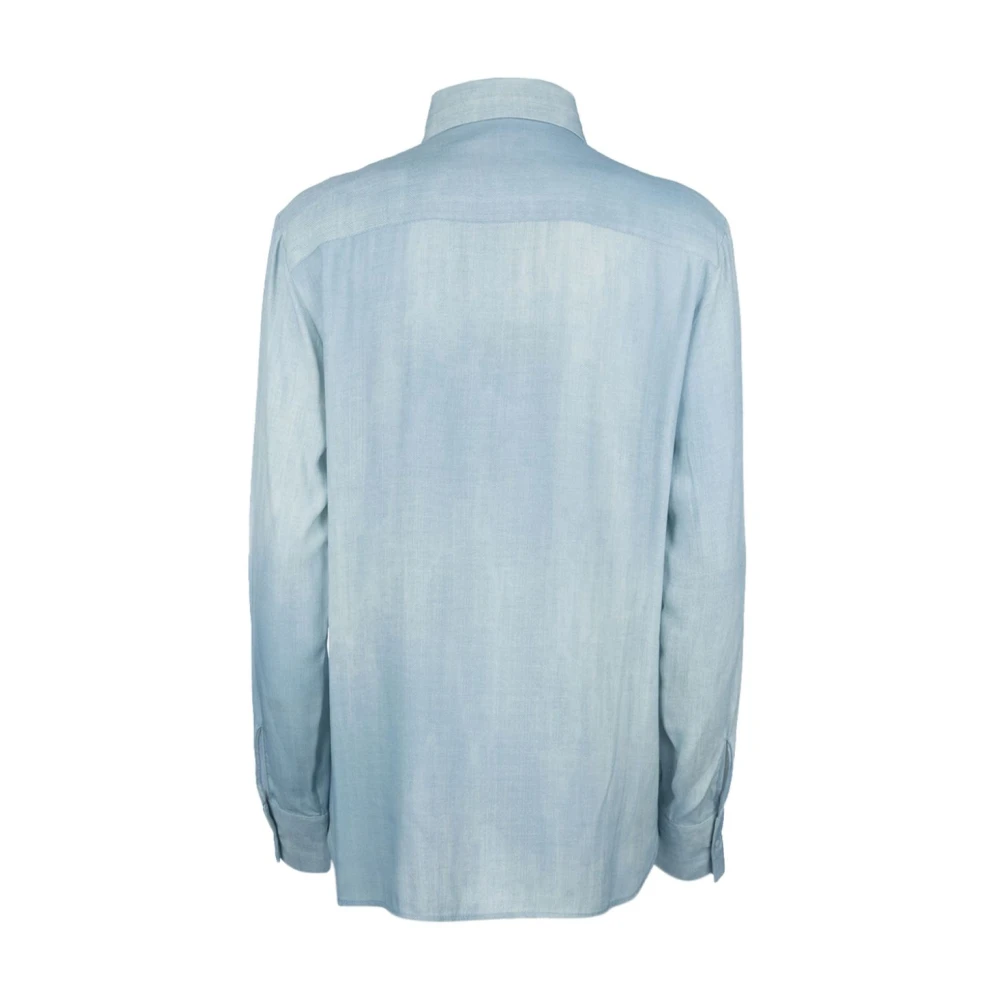 Ermanno Scervino Celeste Damesoverhemden Blue Dames