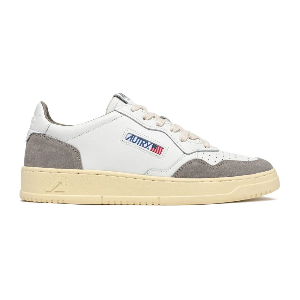 Autry Medalist Low Ft01 Heren Schoenen Wit