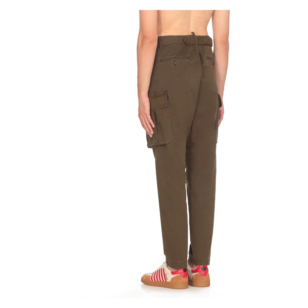 Dsquared2 Groene Cargo Broek Green Heren