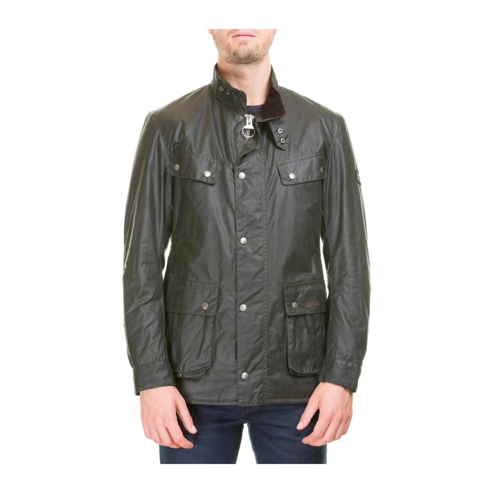 Barbour Duke Wax Jacka Green, Herr