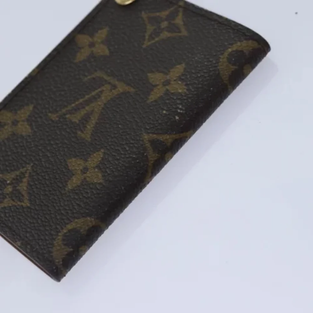 Louis Vuitton Vintage Pre-owned Canvas wallets Brown Dames