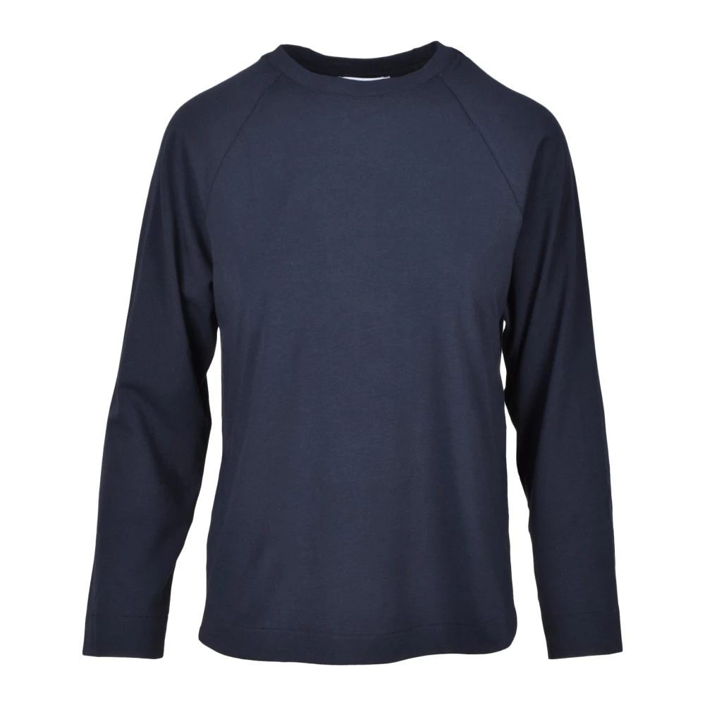 Alpha Studio Katoen Elastaan T-shirt Blue Dames