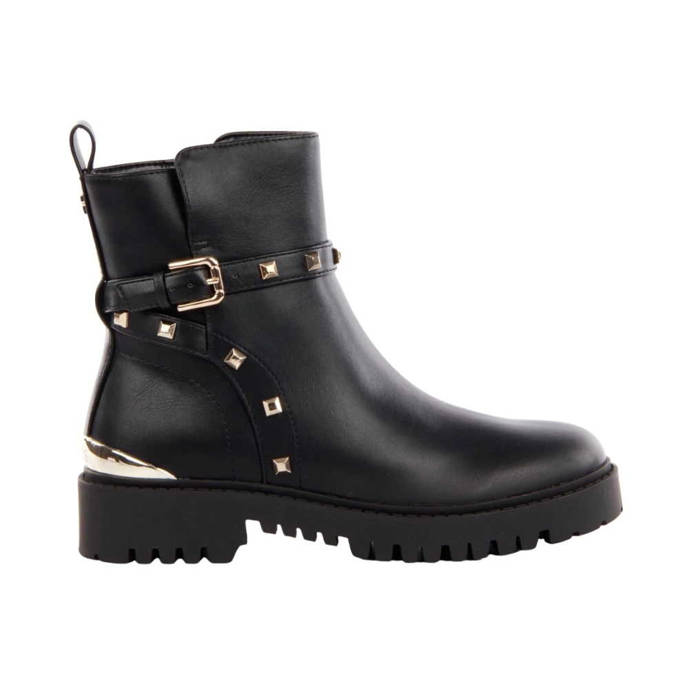 Guess Damen Schwarz Stiefeletten Aus Synthetischem Material Charlotte - Bild 3
