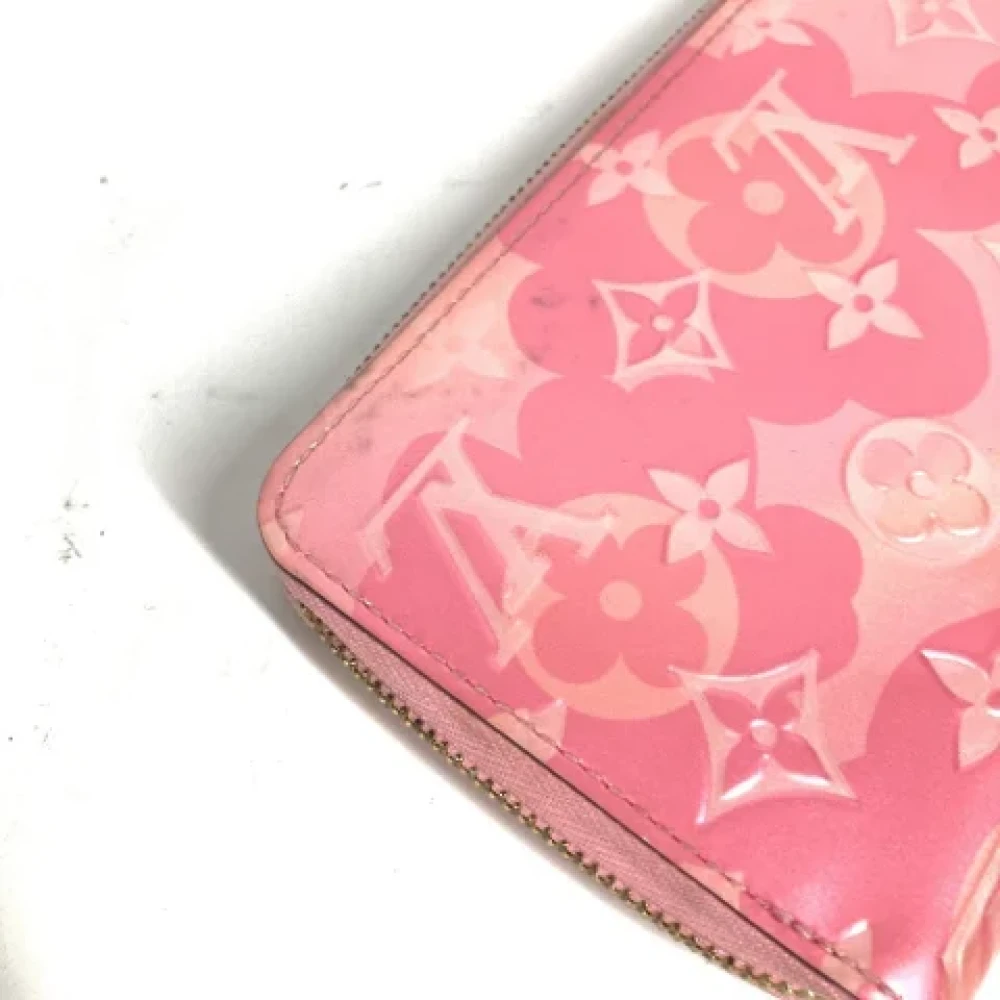 Louis Vuitton Vintage Pre-owned Leather wallets Pink Dames