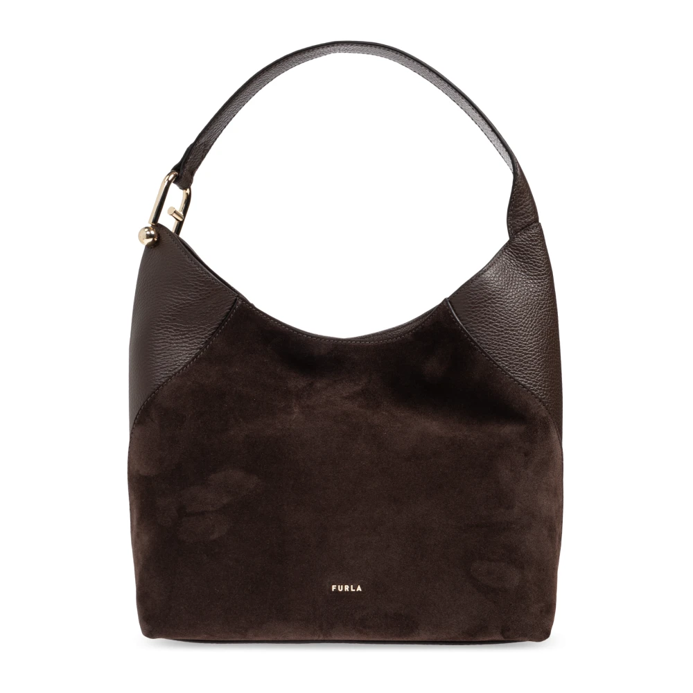 Furla Mujer Marrón - Bolso Shopper Mediano Lara - Bags - One Size - Bolso Shopper Mediano Lara