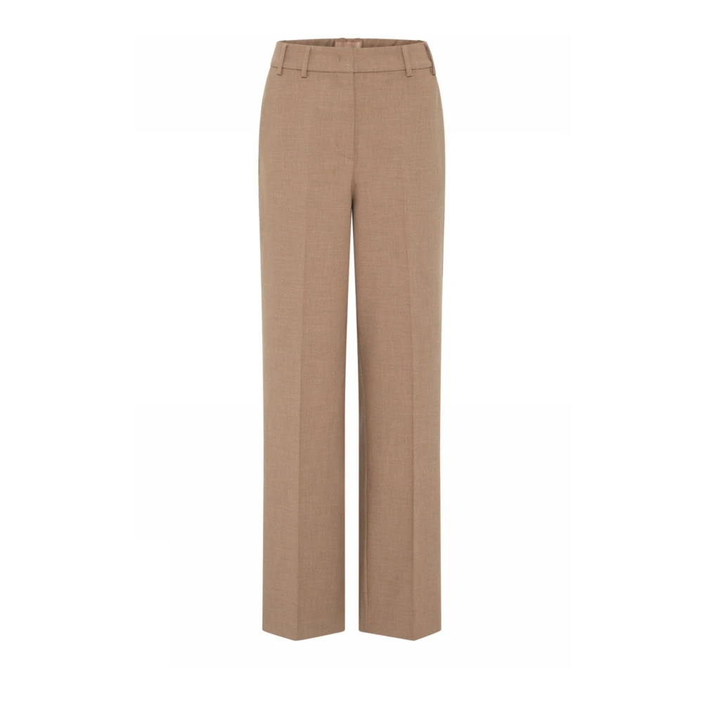 Gustav Wijde Pijpen Broek Portabella Stijl Brown Dames