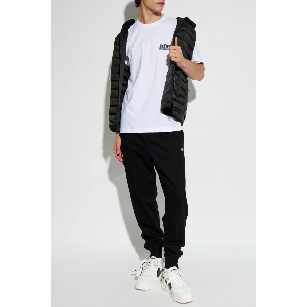 Diesel T-shirt `T-Adjust-K12` White Heren