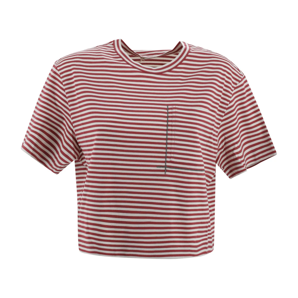 Tops > T-Shirts - - Brunello Cucinelli - Modalova
