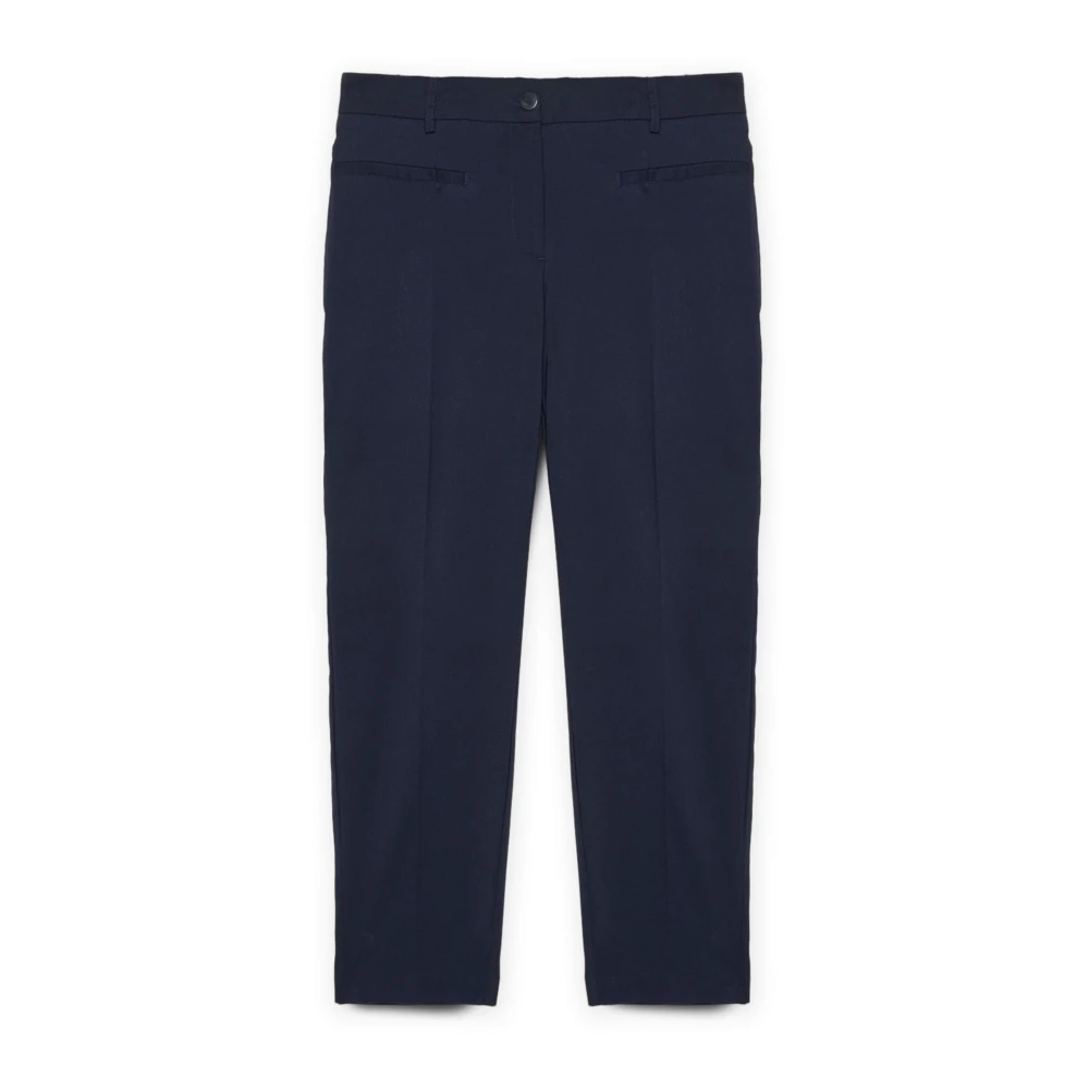 Fiorella Rubino Rechte broek met Lenzing™ Ecovero™ viscose Blue Dames