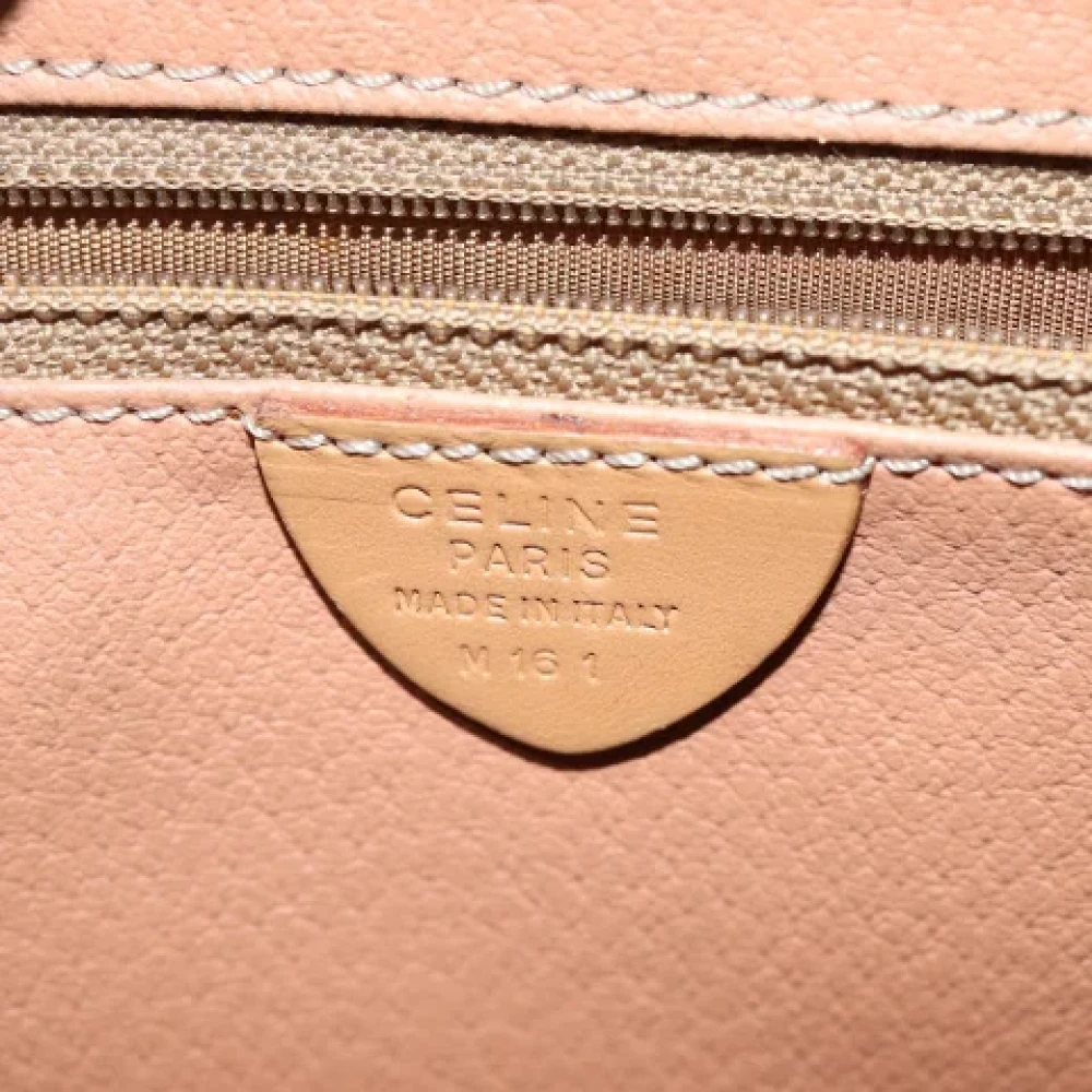 Celine Vintage Pre-owned Leather totes Brown Dames
